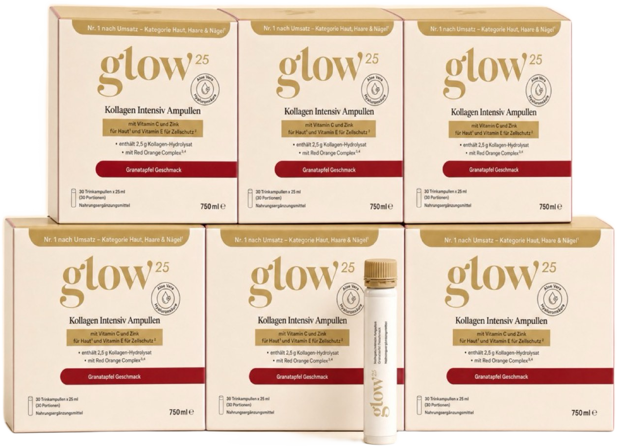 Pack de 6 Ampoules Collagène Intensif